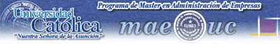 Programa de Master en Adminitracin de Empresas